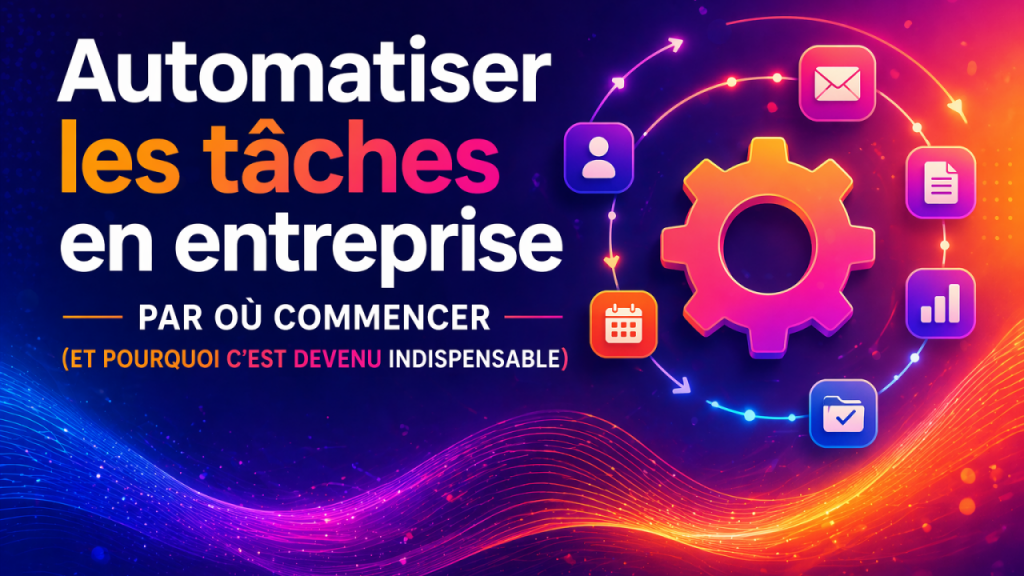 Automatisation tâches entreprise
