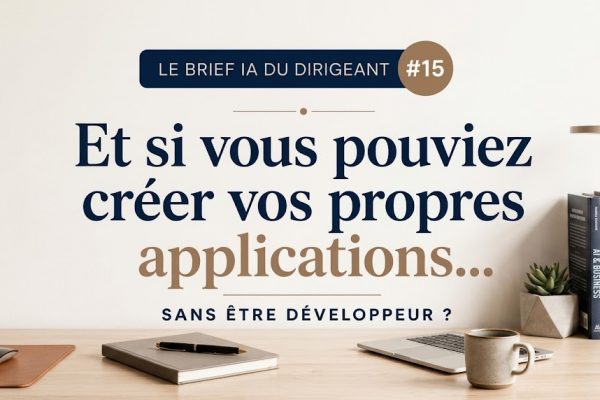 Créer sa propre application sans développeur