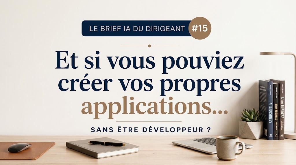 Créer sa propre application sans développeur