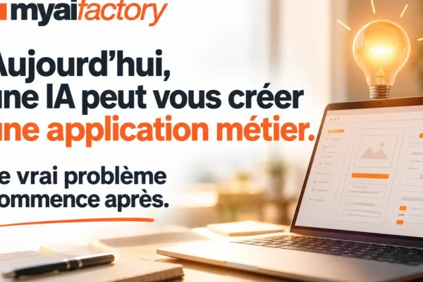 Créer une application métier avec l’IA
