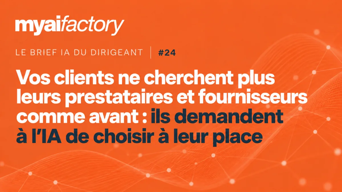 Brief IA #24 — visibilité dans les moteurs IA